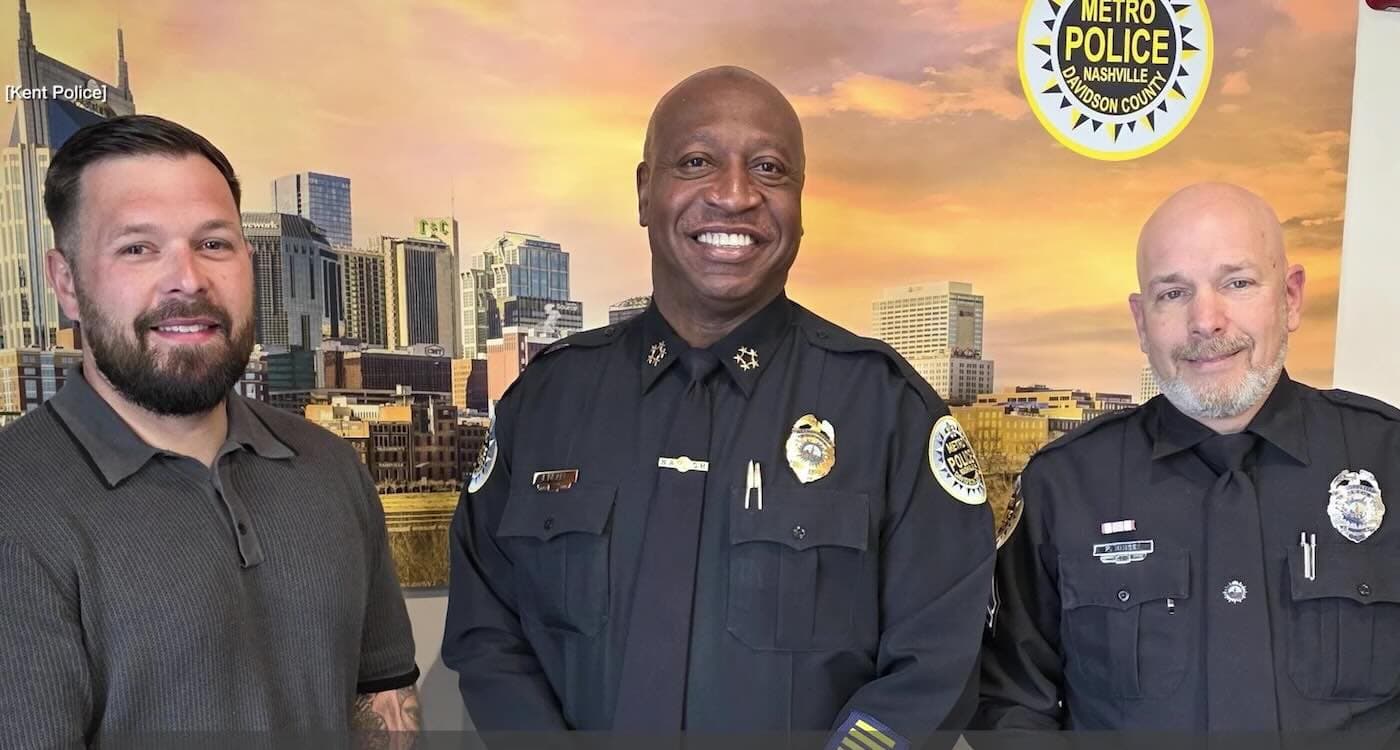 Off-Duty British Cop Saves American Officer's Life in Nashville